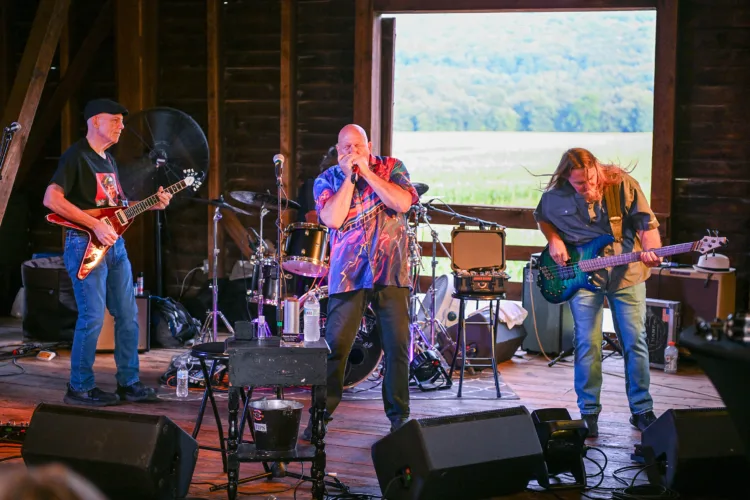 Rockin' the Red Barn: The James Supra Band kicks off LH JAMS; festival continues today with live music and more